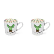 2x Don't Be a Pric Beautiful on the Inside 420ml/10cm Ceramic Drink Mug w/Handle