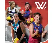2025 Calendar AFL Womens Calendar Square Wall Paper Pocket CAFB19