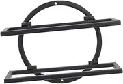 Iron Wine Holder Decorative Wine Bottle -mounted Elegant Home Accessory