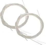 ifundom 2 Sets Nylon Classical Guitar Strings Silverplated Finish Electric Acoustic Guitar Accessories