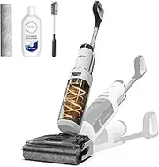 Tineco Floor ONE Stretch S6 Wet Dry Vacuum Cleaner, 180°Lay-Flat, 13cm Compact Design, 70℃ Flashdry Self-Cleaning in 5min, Long Runtime, Dual-Sided Edge Cleaning, Enhanced Flexibility
