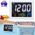 LED Digital Day Clock Calendar Dementia Date Week Month Time Temperature Clock