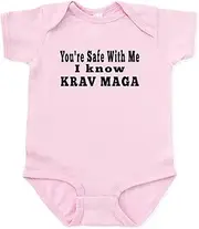[CafePress] I Know Krav MAGA Infant Bodysuit Cute Infant Bodysuit Baby Romper