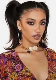 Compliments To Me Leo Chain Choker