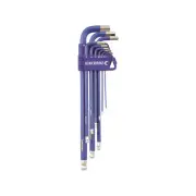Kincrome 9 Piece Metric Ball Point Hex Key Set Workshop Automotive Hand Tools