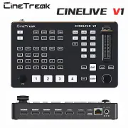 CineTreak CINELIVE V1 5.5" FHD Video Switcher 4x HDMI 1080P PTZ Camera Control