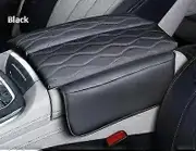 Suitable for 19-23 BMW X7 Car Armrest Box Cover Pad Leather Anti-Scratch Dustproof Center Console Cover Cushion Car Interior Accessories Leather Black