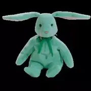 Rare Mint 1996 TY Hippity the Green Bunny Beanie Baby Multiple Tag ERRORS PVC