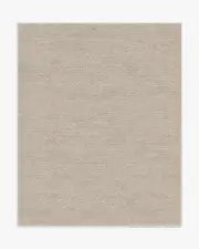 245' x 305' | Machine Washable Runner Rug | Kid & Pet Friendly | Indoor Rug | Melange Solid Light Grey Flatwoven Rug | Ruggable