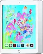 Apple iPad 9.7 6th 128GB Silver Wi-Fi Only (Renewed)