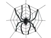 Spider Web Spider Halloween Haunted House Prop Decoration Creepy Cobweb Arachnid