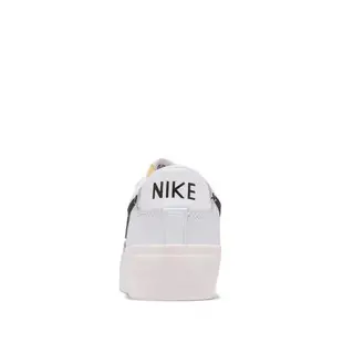 Nike 休閒鞋 Blazer Low Platform 女鞋 經典款 厚底 舒適 簡約 增高 球鞋穿搭 白 黑 DJ0292101