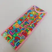 Love Pink Edge Handmade Heat Resistant Curling Iron Flat Iron Holder Travel Bag