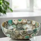 24" Agate Stone Sink – Exquisite Handcrafted Vanity Bowl for Stylish Bathrooms