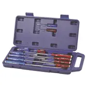 Kincrome 12 Piece Thru Tang Screwdriver Set