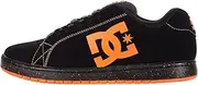 [DC Shoes] DC Men's Gaveler Low Shoe Skate, Black/Orange, 10