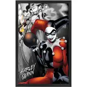 DC Comics - Harley Quinn Bomb Poster Framed