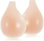 [Spark Moments] Stick On Bra Incisible Silicone Breast Lift Nipple Covers Adhesive Bras for Girls and Women