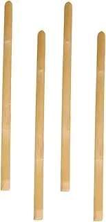 FELTECHELECTR 4 Pcs Bamboo Pancake Turner Practical Cooking Utensils for Easy Flipping Household Pancake Turning Sticks Safe and Reliable Kitchen Tool for Home Restaurant Use