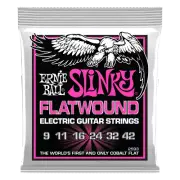 Ernie Ball Super Slinky Flatwound Electric Guitar Strings