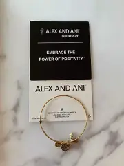 Alex and Ani - Initial Bracelet, Letter D, New with Tags