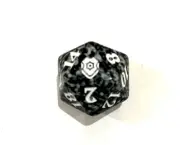 Magic MTG Spindown Counter (Dice/Die) Nov 2022 'Commander Legends D&D - Black'