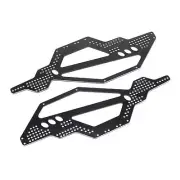 1/24 CNC Aluminum Alloy RC Car Upgrade Black Frame Cover Shell For Axial SCX24 a