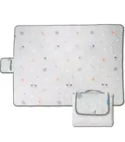 Taf Toys Extra-Large Cushioned Folded Baby Play Mat Foam Play Mat, 79" x 59"