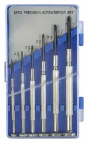 6 Piece Phillips Head Screwdriver Set Mini Micro Small