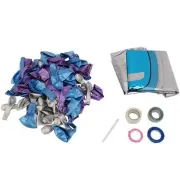 109 PCS Outer Space Birthday Decoration Metallic Balloon Garland Arch1311