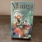 Traditional Manga Mini Tarot Card Deck & Instructions 78 Cards Shou Xueting