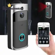 Smart Video Wireless WiFi Door Bell IR Visual Camera Security System Kit A3US