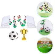 Cake Decoration Soccer Balloons Lamp Mini Birthday Decorations