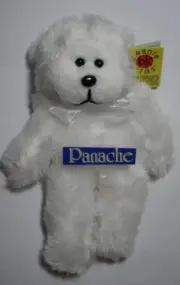 SKANSEN BEANIE KID SNOW FLAKE THE WHITE CUDDLES BEAR MINT WITH MINT TAG 05/11