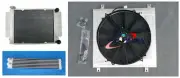 QLD-44mm Radiator + Shroud+Oil cooler FOR Mazda RX 2 3 4 5 7 NO-heater pipe