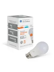 GE Multi-Watt BC LED CCT A60 Dimmable Globe