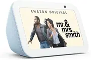 Echo Show 5 (Newest gen) | Smart display with clearer sound and Alexa I Cloud blue