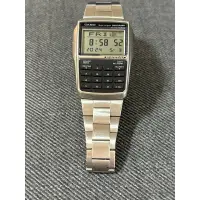 在飛比找蝦皮購物優惠-Casio 復古 計算機手錶 不鏽鋼錶帶 CASIO手錶 D