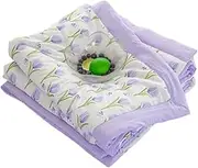 JSEIAJB Skin-Friendly Washed Cotton Quilt Air-Conditioning Quilt Machine Washable(150 * 200cm)