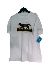 columbia sportswear men white sniff t shirt