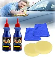 Rongjiu Ultimate Paint Restorer, Magic Car Scratch Repair Paste, Car Scratch Remover, Paint Restorer, Swirl Mark Remover, 2Pcs