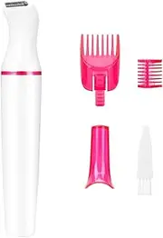 Women Electric Shaver, Women Eyebrow Trimmer, Bikini Hair Trimmer Electric Shaver Electric Nose Hair Trimmer for Woman Gift girl Lady