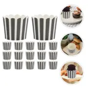 50 Pcs Cake Cups Mini Cupcake Cases Muffin Pan Liners for Baking