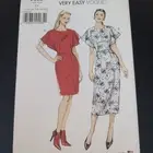 Very Easy Vogue Pattern V9021 Misses’ Dress 14-22
