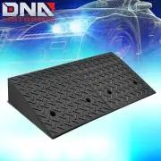 For Warehouse/Wheelchair/Cars 7" Rise Rubber Driveway Threshold Curb Ramp 1Pc