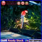 LF# Solar Power LED Lawn Light Waterproof Garden Landscape Lamp (Red)