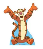 Tigger from Winnie the Pooh Lifesize Cardboard Cutout Disney Standee / Standup