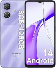 [Ulefone] Note 21 Smartphone, 8GB + 128GB/SD-1TB Android 14 Mobile Phone, 90Hz 6.65 Inch HD+ Octa Core Dual SIM 4G Phone Unisoc T606, Mobile Phones 5000mAh, Camera 13MP + 8MP/GPS/OTG/Face ID/Fingerprint