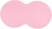 PEPLAYTAL Silicone Dog Feeding Mat Non Skid Cloud Shape Heat Insulation Pet Food Placemat for Dogs and Cats Easy to Clean Lightweight Design Light Pink