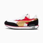 【小八】PUMA FUTURE RIDER VARSITY RED DHALIA GOLD 紅金 381825-01